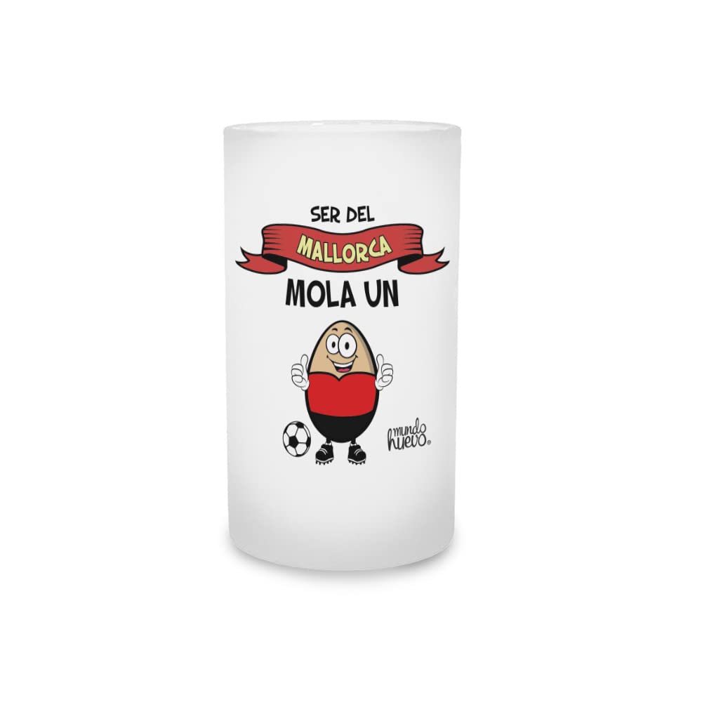 Jarra de cerveza Ser del Mallorca mola un huevo