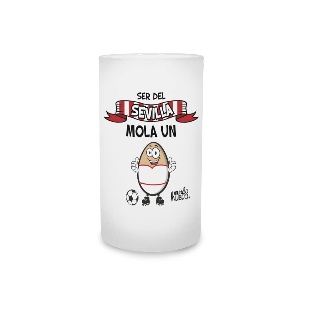 Jarra de cerveza Ser del Sevilla mola un huevo