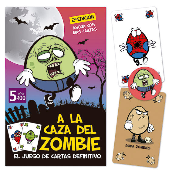 Juego de cartas | A la caza del zombie