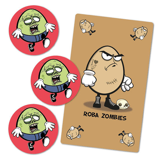 Juego de cartas | A la caza del zombie