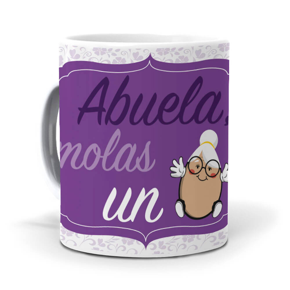 Taza Abuela molas un huevo
