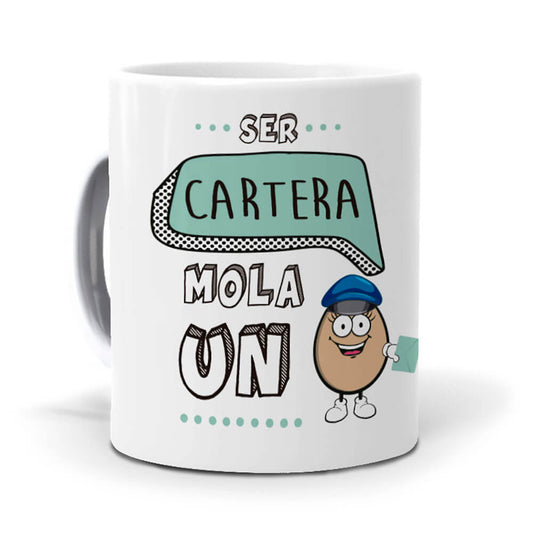 Taza Ser cartera mola un huevo