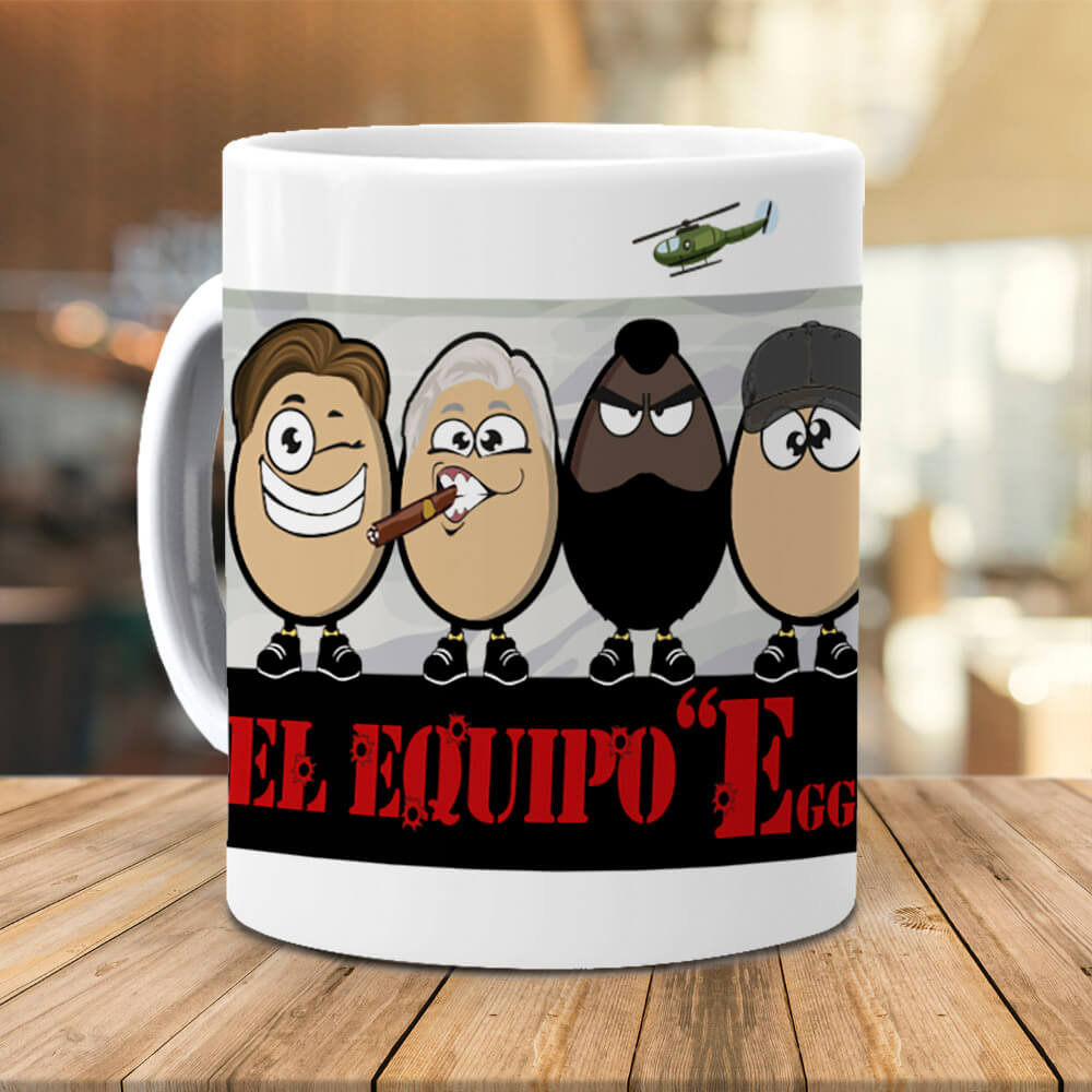 Taza El equipo Egg