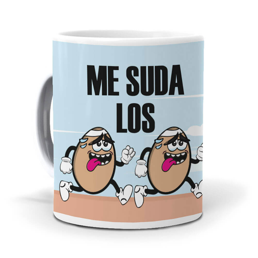 Taza Me suda los huevos