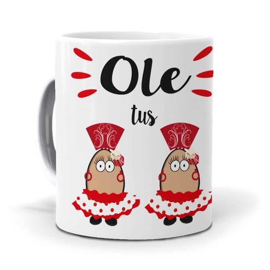 Taza Ole tus huevos