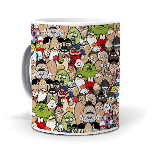 Taza Personajes mundohuevo