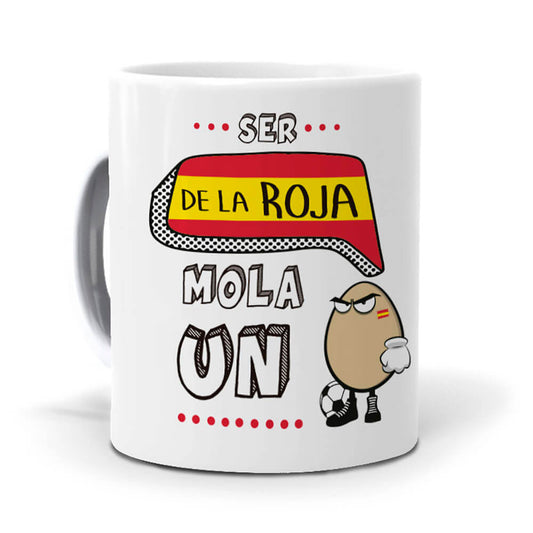 Taza Ser de La Roja mola un huevo