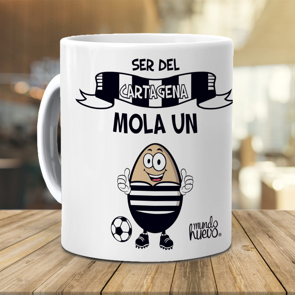 Taza Ser del Cartagena mola un huevo