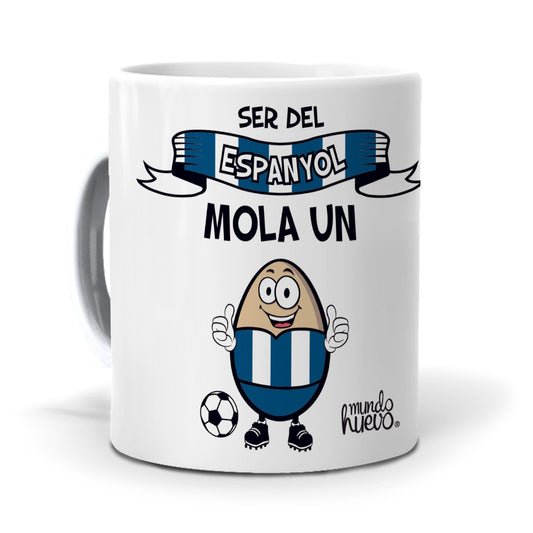 Taza Ser del Espanyol mola un huevo
