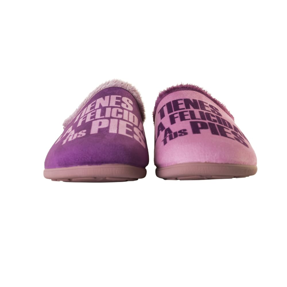 Zapatillas de casa - TIENES LA FELICIDAD A TUS PIES