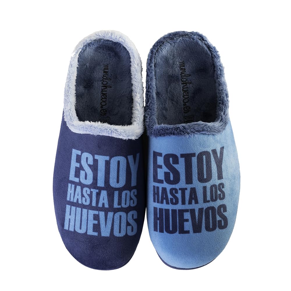 Zapatillas de casa - ESTOY HASTA LOS HUEVOS