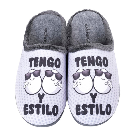 Zapatillas de casa - TENGO HUEVOS Y ESTILO