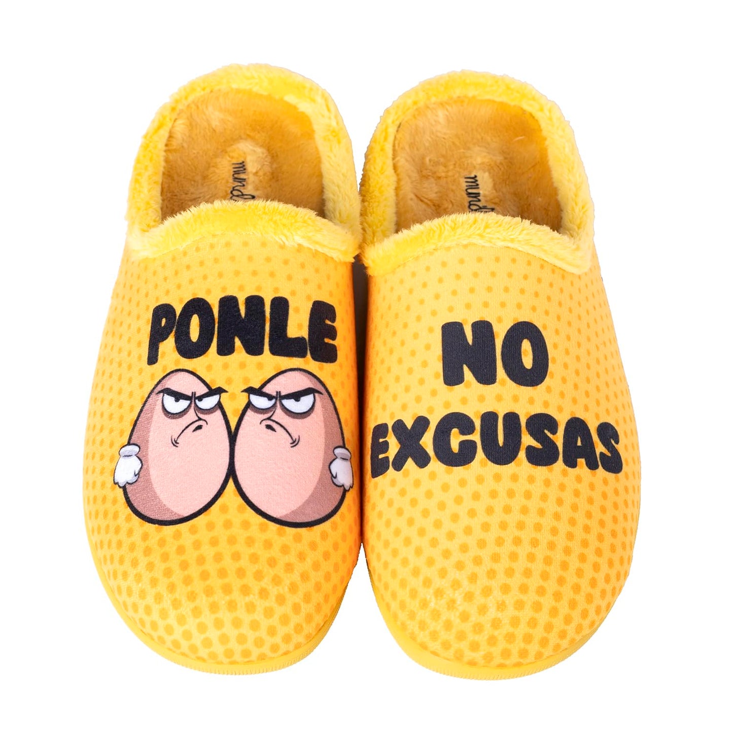 Zapatillas de casa - PONLE HUEVOS NO EXCUSAS