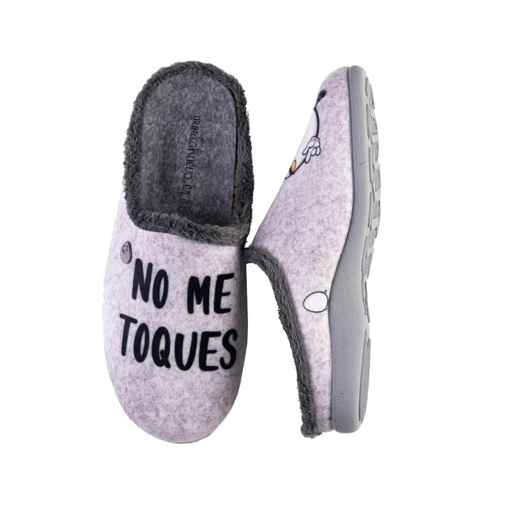 Zapatillas de casa - NO ME TOQUES LOS HUEVOS