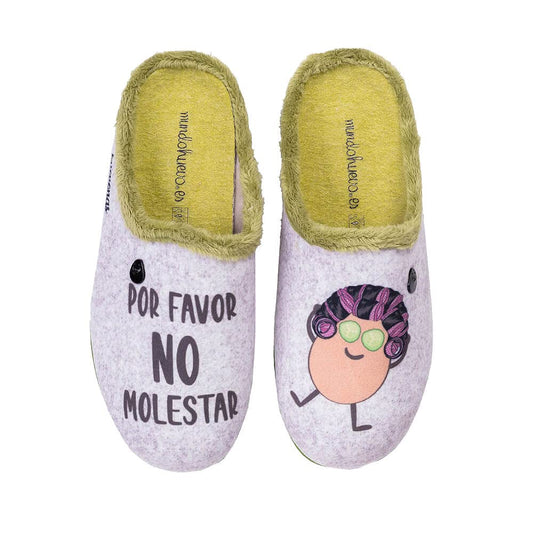 Zapatillas de casa - POR FAVOR NO MOLESTAR