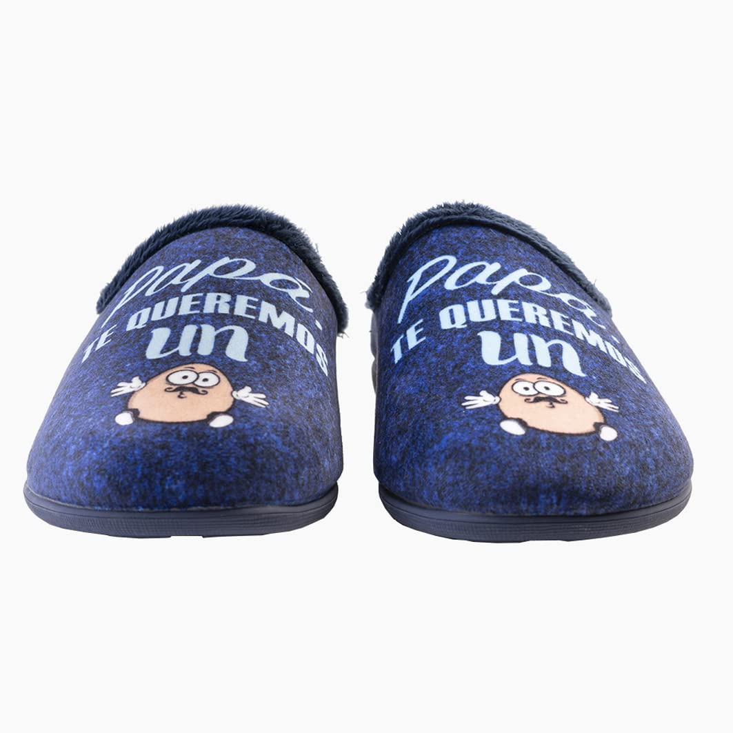Zapatillas de casa - PAPÁ TE QUEREMOS UN HUEVO