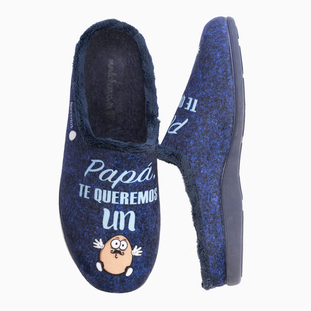 Zapatillas de casa - PAPÁ TE QUEREMOS UN HUEVO