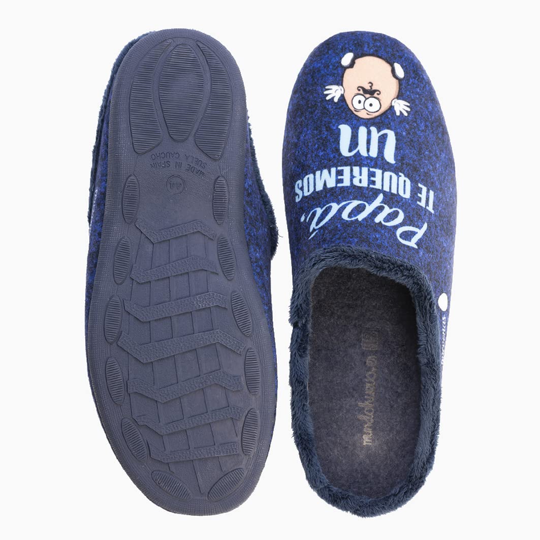 Zapatillas de casa - PAPÁ TE QUEREMOS UN HUEVO