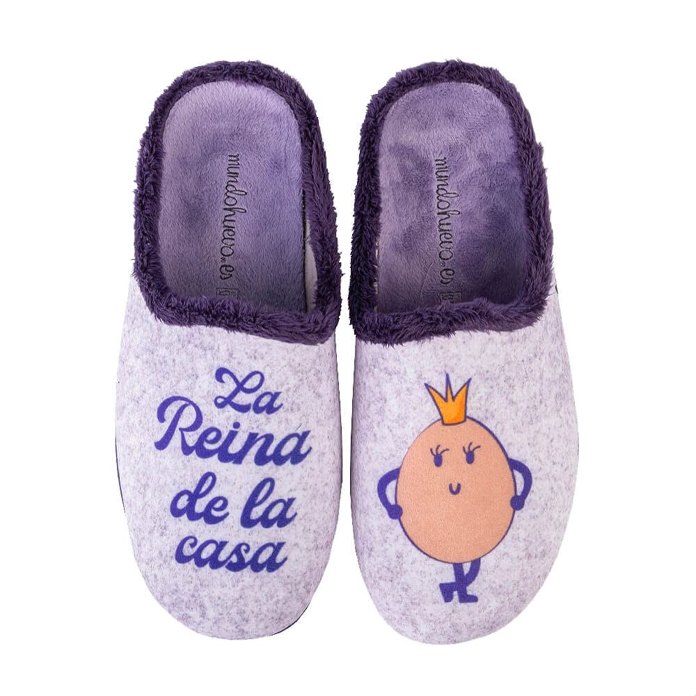 Zapatillas de casa - LA REINA DE LA CASA