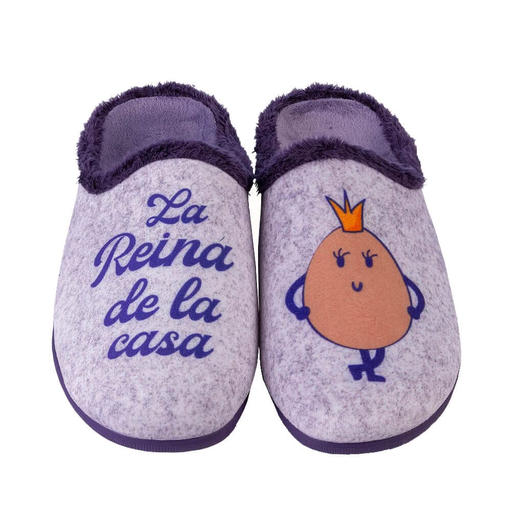 Zapatillas de casa - LA REINA DE LA CASA