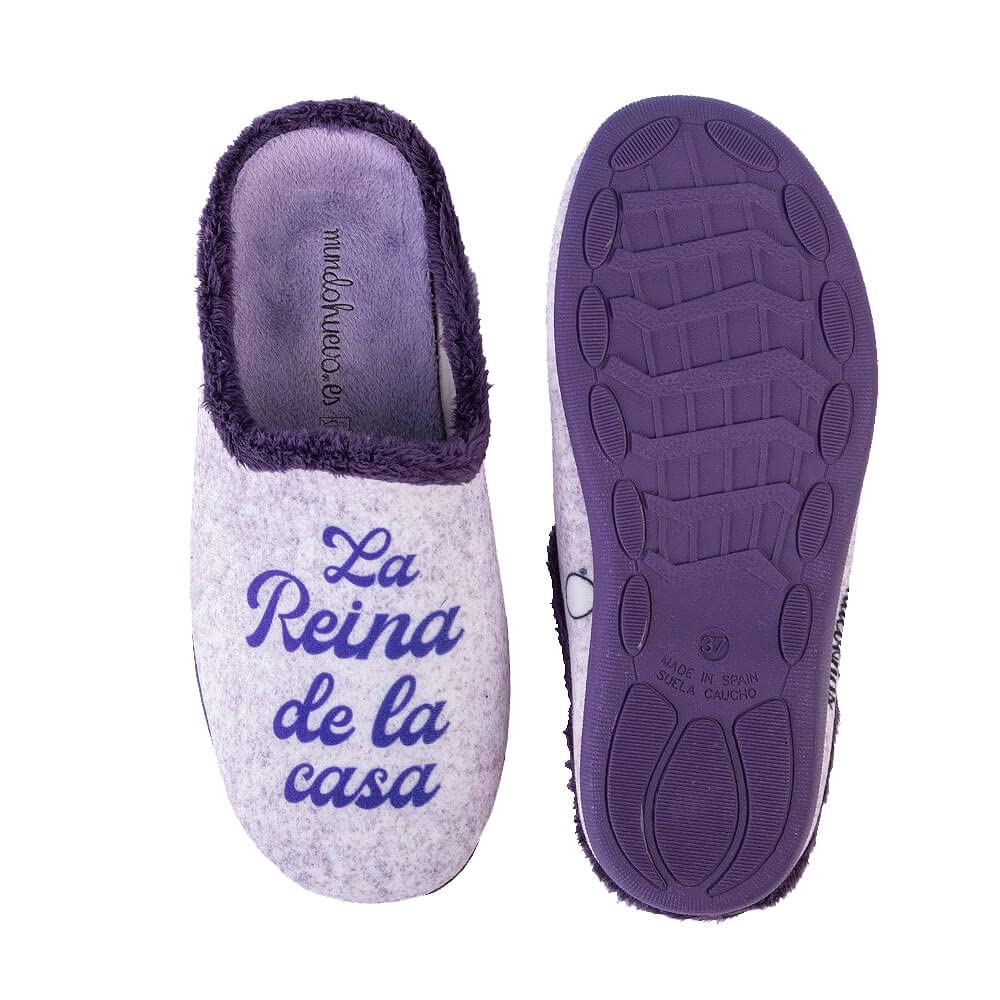 Zapatillas de casa - LA REINA DE LA CASA