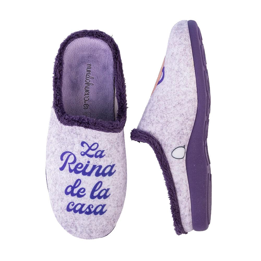 Zapatillas de casa - LA REINA DE LA CASA